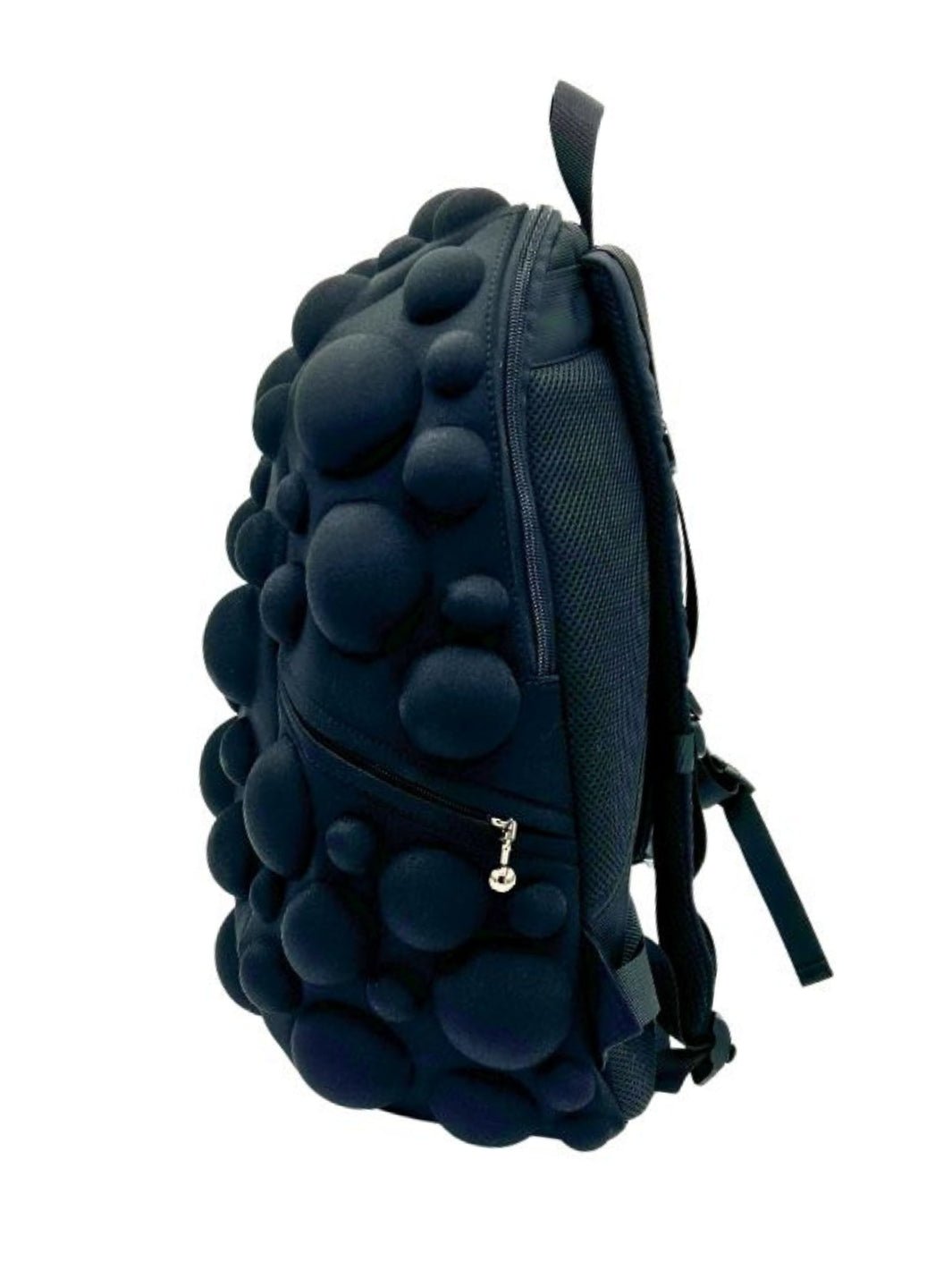 Side View of Black Magic Black Backpack | Madpax