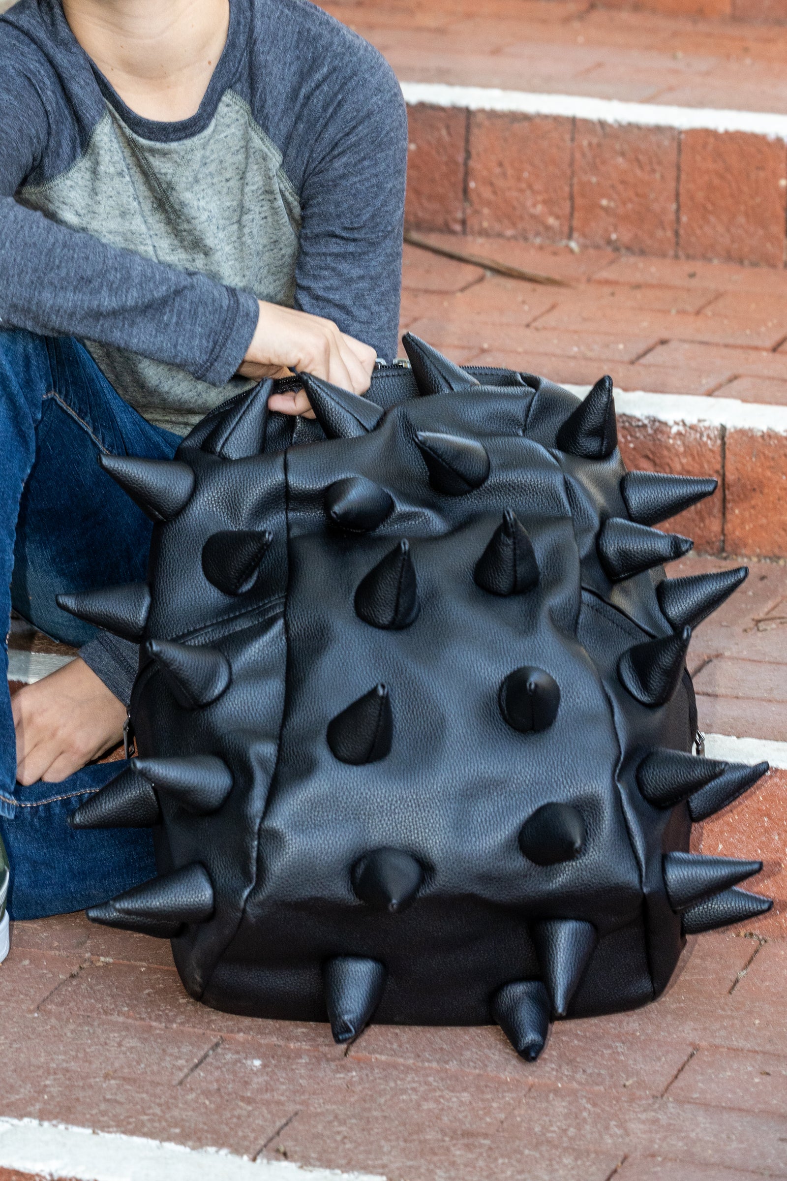 Madpax Black Spike Backpack