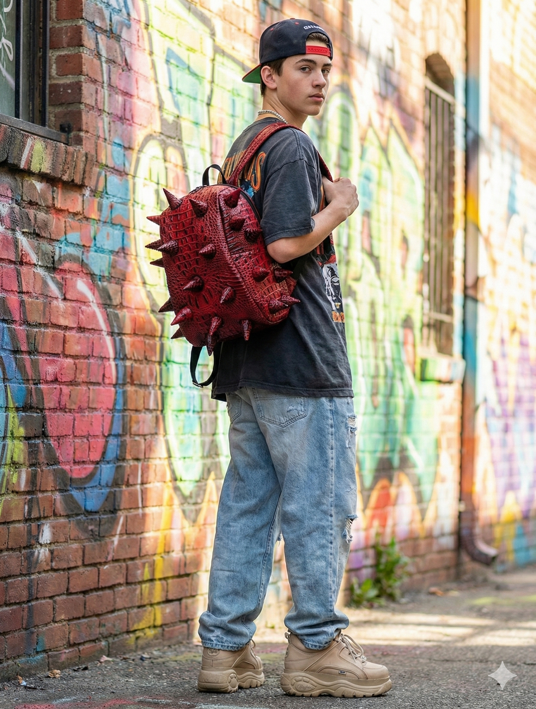 Redtilian Daypack - Medium Sized Backpack – MADPAX Redtilian Daypack - Medium Sized Backpack – MADPAX