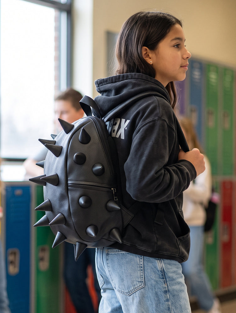 Got Your Black spiked black backpack medium girl black hoodie #size_medium