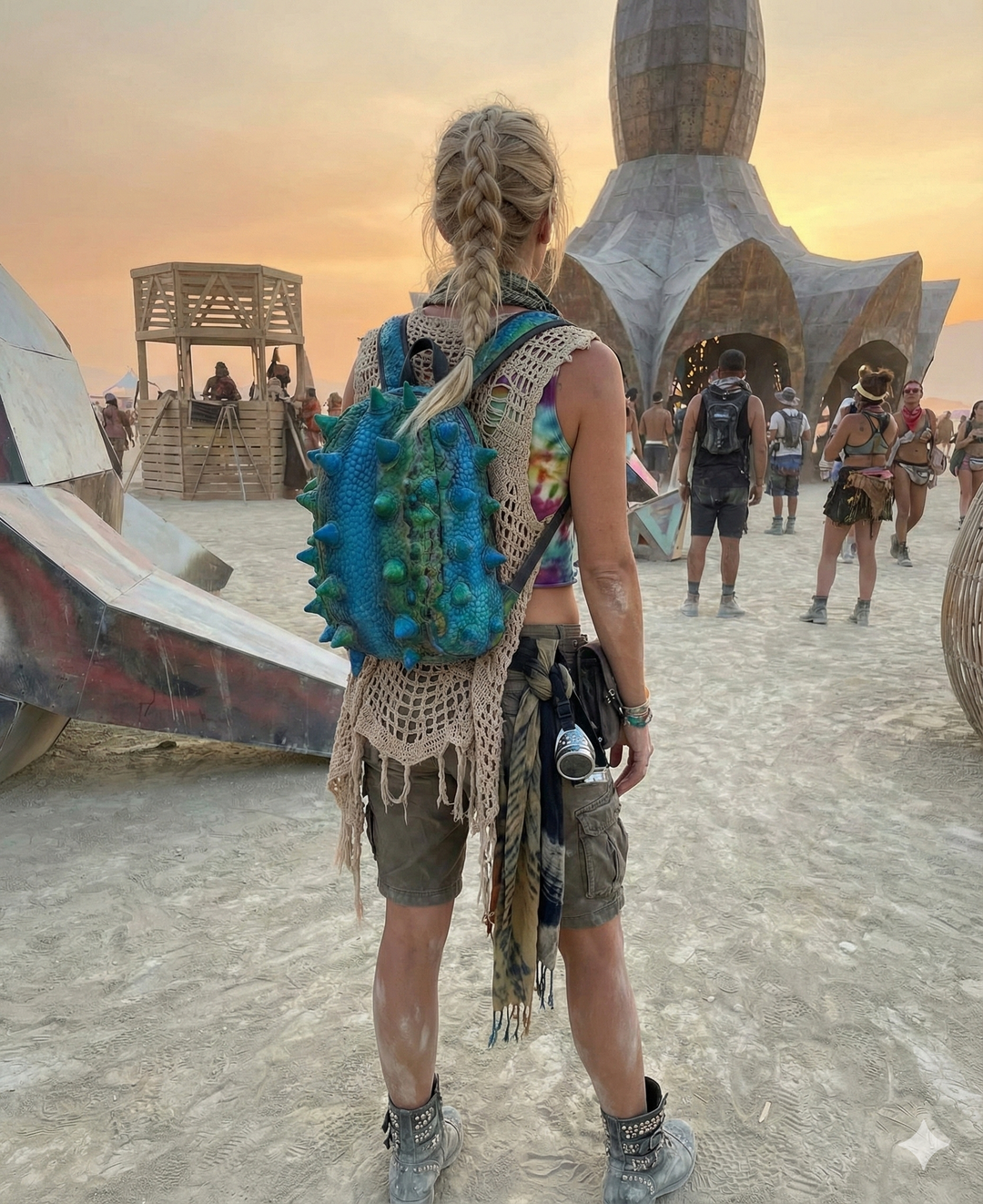 Blue Mamba Mini Backpack