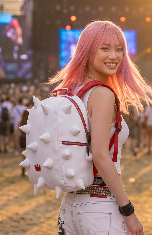 MadPax / LOUD BY DESIGN / Statement Spiked Backpacks – MADPAX