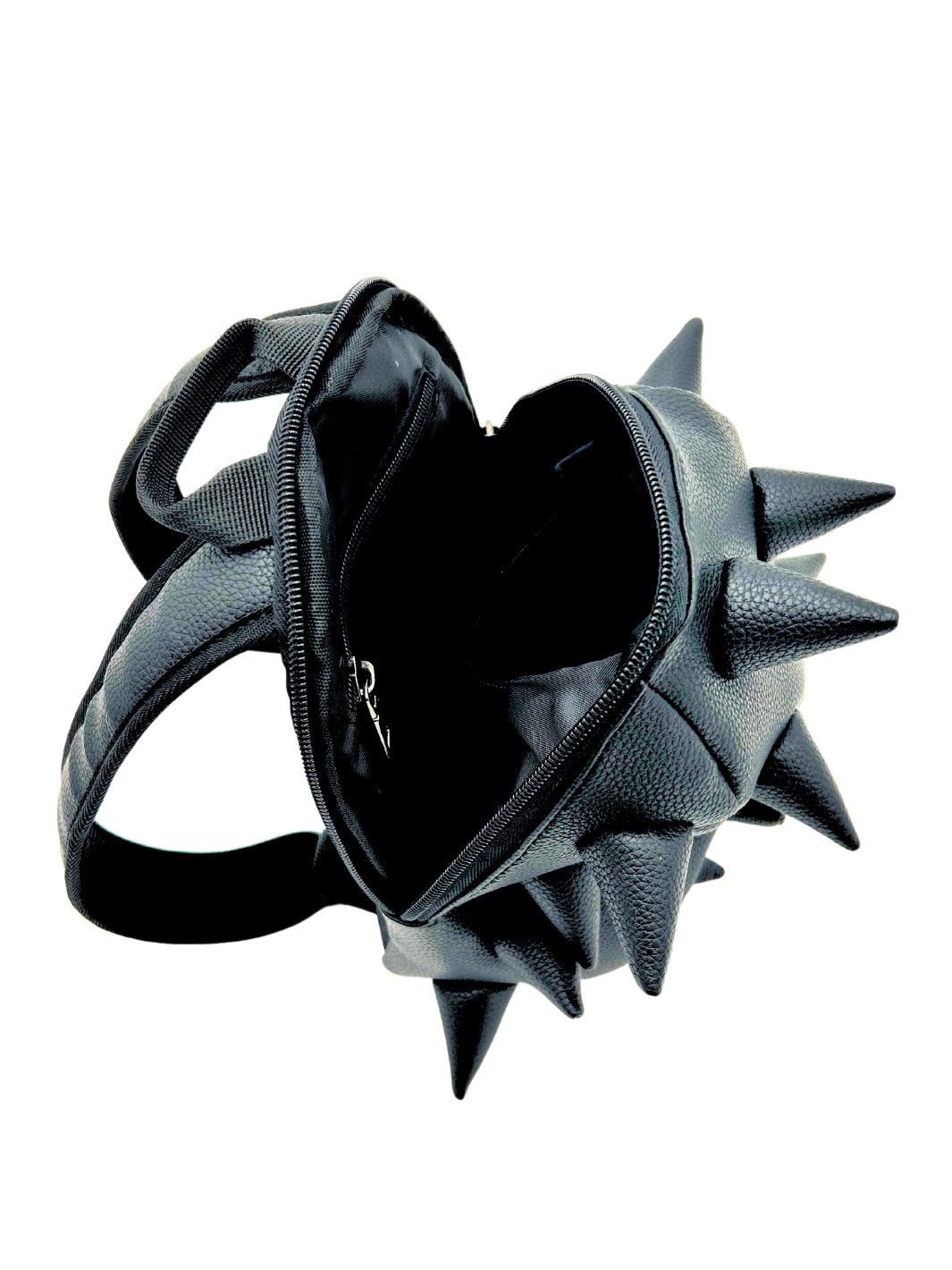 BlessU ブラック パーカー M Got Your Black | Black Mini Backpack with Spikes – Madpax