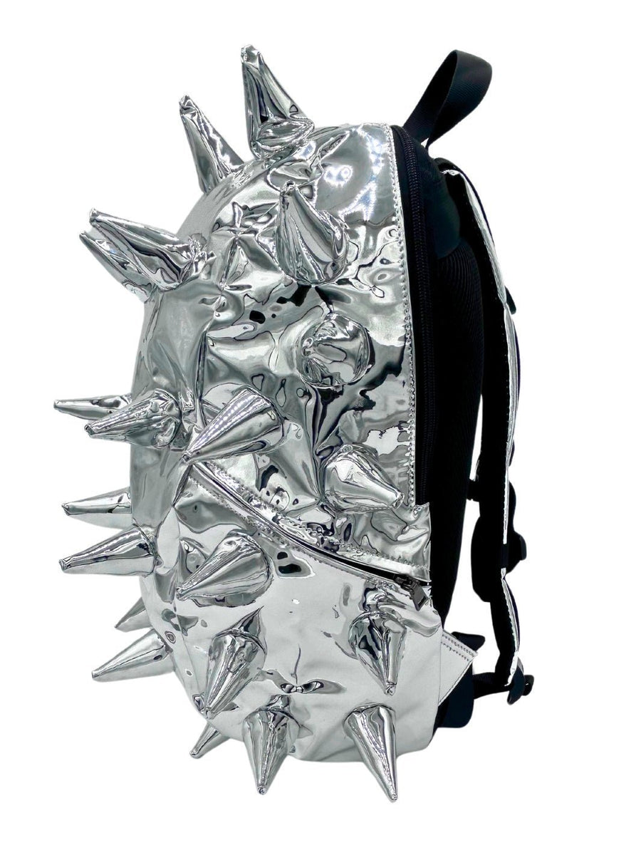 Silver Backpack with Spikes | Thunderchrome | Madpax – MADPAX
