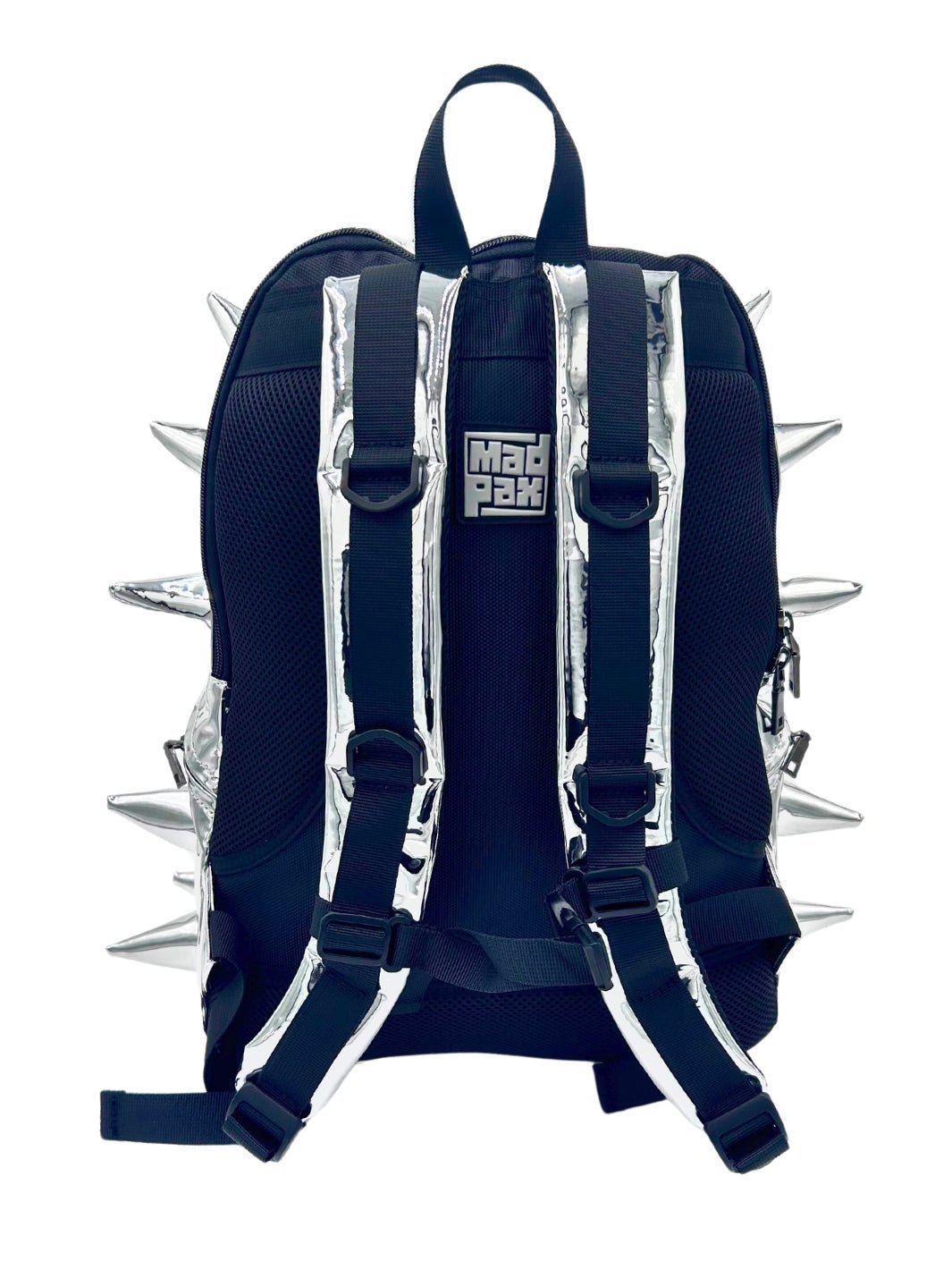 Silver Backpack with Spikes | Thunderchrome | Madpax – MADPAX