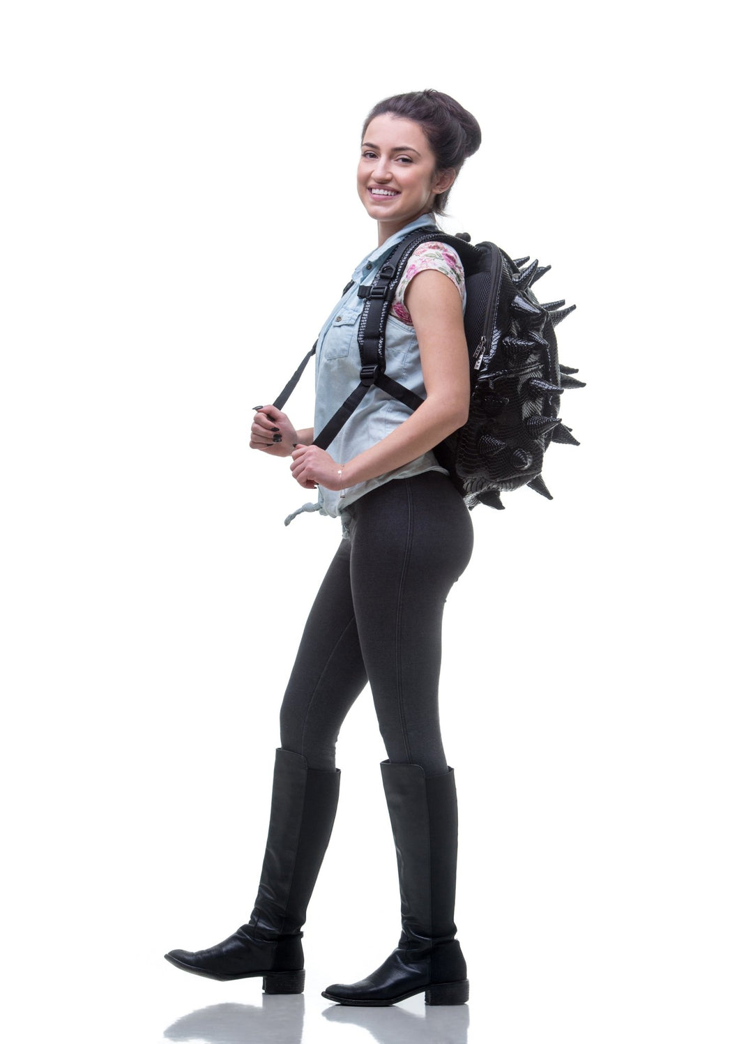 Madpax black backpack for women